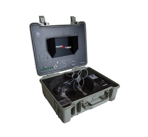Cámara para la inspección de canalizaciones - Tubicam XL  - AGM  TEC - Caméra d'inspection - de emisión óptica por chispa / multiespectral