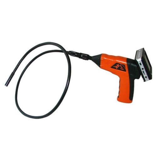 Boroscopio flexible - ENDOSCAM/R 9 - AGM  TEC - Caméra d'inspection - visualizador LCD / con tarjeta de memoria