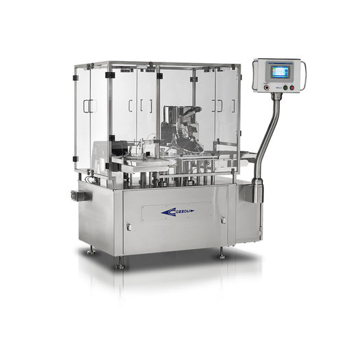 Llenadora taponadora para líquido - FSV50 - Cozzoli Machine Company - para la industria farmacéutica / automática