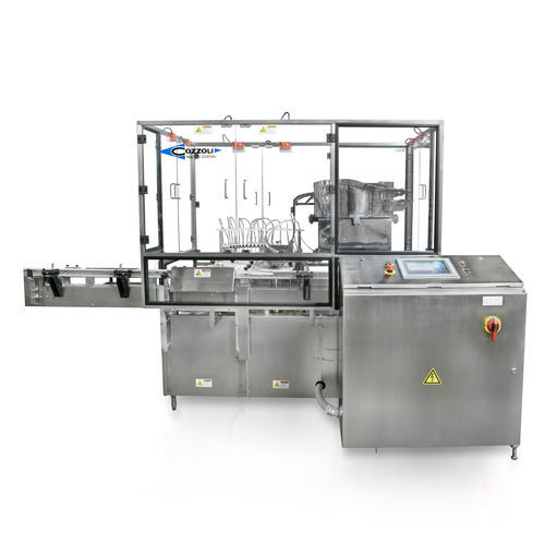 Máquina de llenado y tapado automática - CR series - Cozzoli Machine Company - para productos farmacéuticos / continua