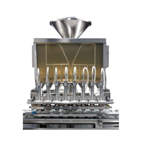 Llenadora automática - PF - Cozzoli Machine Company - de botellas / para polvo / para la industria farmacéutica