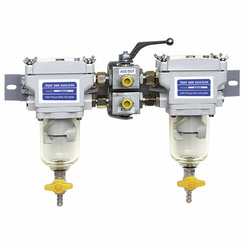 Filtro separador de combustible - SWK-2000-5 series - Separ of the Americas, LLC - de agua