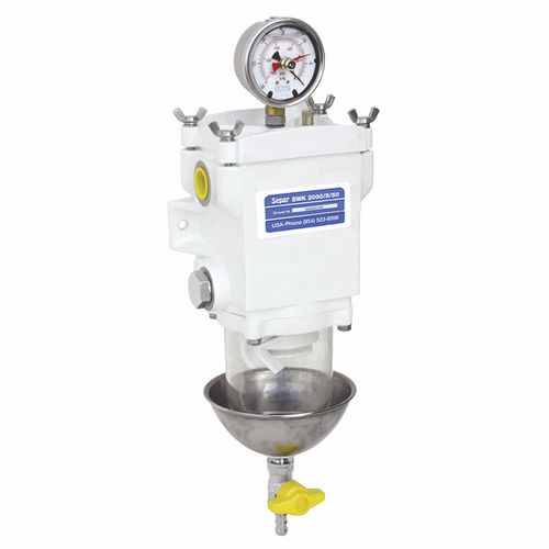 Filtro separador de combustible - SWK-2000-10 series                       - Separ of the Americas, LLC - de agua