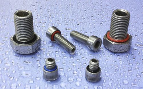 Tornillo de estanqueidad - ZaGO Manufacturing Co. - de cabeza hexagonal / de acero inoxidable