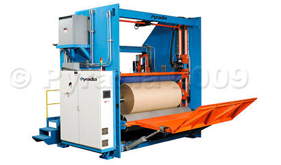 Enrolladora de tejidos - ASW Series - Pyradia - automática
