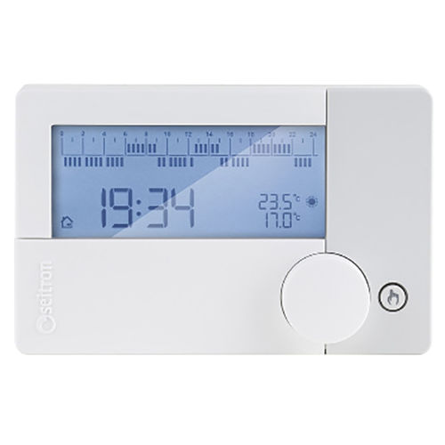 Termostato electrónico - TCD02B - Seitron SpA - reglable / de pared / para calefacción y refrigeración