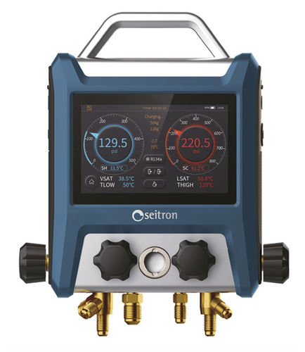Manifold de 4 vías - BE COOL M4 - Seitron SpA - de vacío / para climatización / digital