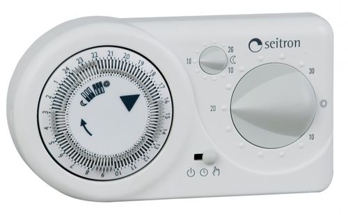 Termostato electrónico - TEMPORA - Seitron SpA - reglable / analógico / alimentado por batería