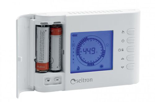 Termo-higrostato electrónico - T.HYGROS - Seitron SpA - programable / con pantalla LCD / alimentado por batería