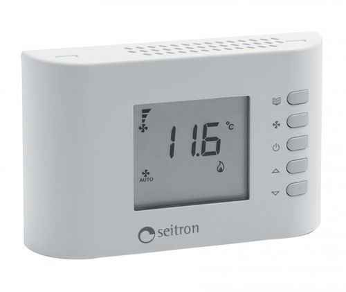 Termostato para el control de velocidad del ventilador - TFZ01M - Seitron SpA - para ventiloconvectores / digital