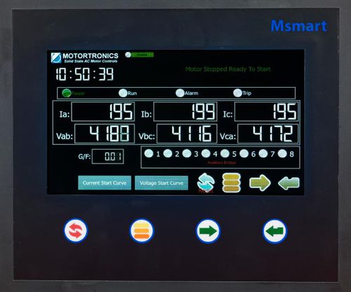 HMI de información - Msmart - Motortronics - táctil / empotrable / robusto