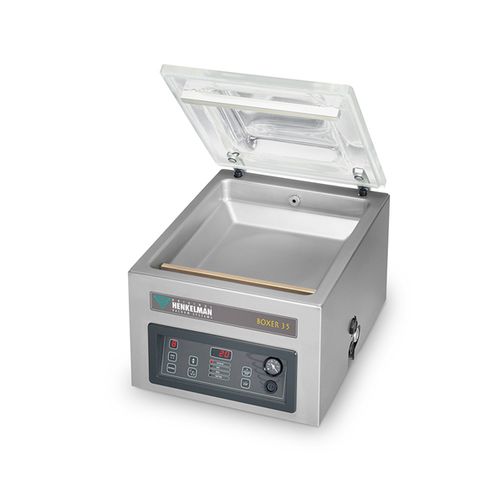 Máquina de acondicionamiento automática - Boxer 35 - Henkelman B.V. - de vacío / de campana / de mesa