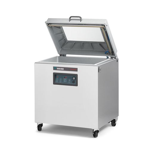 Máquina de acondicionamiento automática - Falcon 80 - Henkelman B.V. - de campana / de vacío / para cajas de cartón