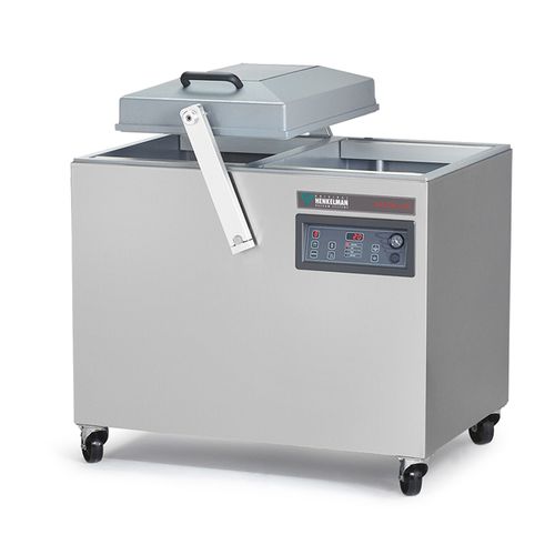 Máquina de acondicionamiento automática - Falcon 2-60 - Henkelman B.V. - de doble campana / de vacío / para cajas de cartón
