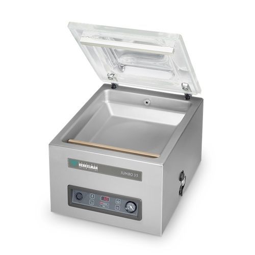Máquina de acondicionamiento de vacío - Jumbo 35 - Henkelman B.V. - automática / de campana / de mesa
