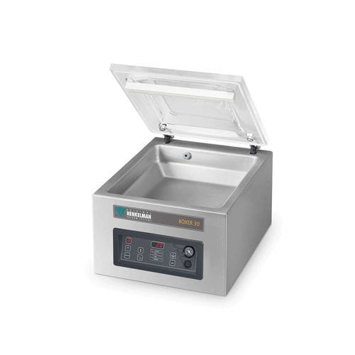 Máquina de acondicionamiento automática - Boxer 30 - Henkelman B.V. - de campana / de vacío / de mesa