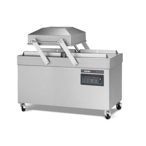 Máquina de acondicionamiento automática - Polar 2-40 - Henkelman B.V. - de doble campana / de vacío / con de film termorretráctil con barra de soldadura