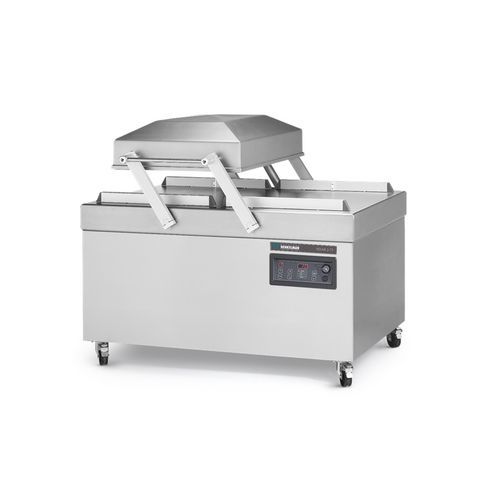 Máquina de acondicionamiento automática - Polar 2-75 - Henkelman B.V. - de doble campana / de vacío / con de film termorretráctil con barra de soldadura