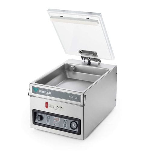 Máquina de acondicionamiento automática - MP 108 - Henkelman B.V. - de vacío / de mesa / de bolsas