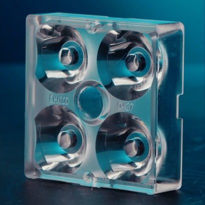 Matriz de lentes otra geometría - NACTUS 2x2 - KHATOD OPTOELECTRONIC S.r.l. - de plástico / para la óptica / para LED