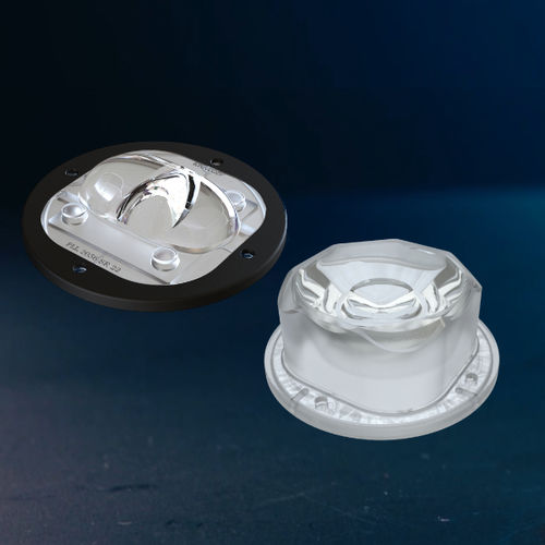 Lente esférica - SIO3 - KHATOD OPTOELECTRONIC S.r.l. - de silicona / para LED