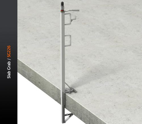 Base de cerca provisional - Slab Grab - SG4226 - Integrity Worldwide Inc.