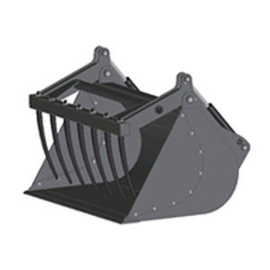 Cuchara pulpo - 02.UB series - ATTEC N.V. - para minicargadora