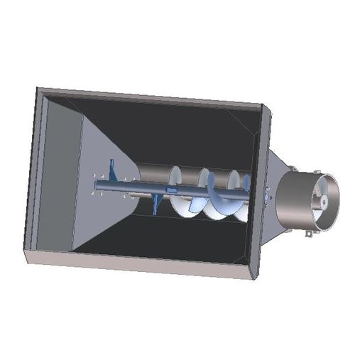Cuchara de tornillo - 01.VB series - ATTEC N.V. - para minicargadora / para minicargadora compacta