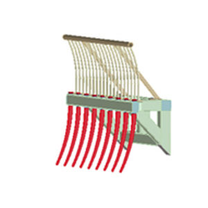 Rastrillo forestal para minicargadora - 08.BR.0001 - ATTEC N.V.