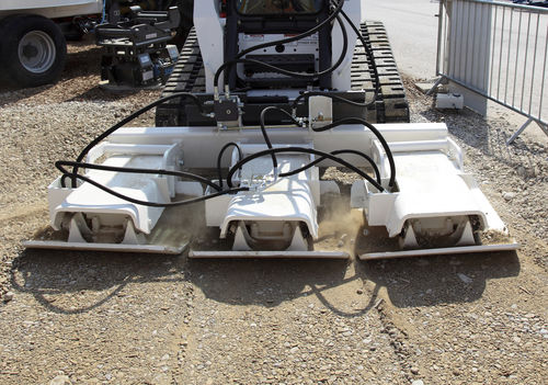 Plancha vibradora para minicargadora compacta - 11.VP series - ATTEC N.V.