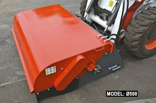 Barredora para minicargadora compacta - 05.BBC series - ATTEC N.V. - sin motor