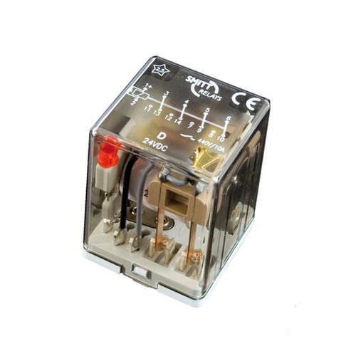 Relé electromecánico 24 Vcc - D series - Mors Smitt BV - de potencia / enchufable