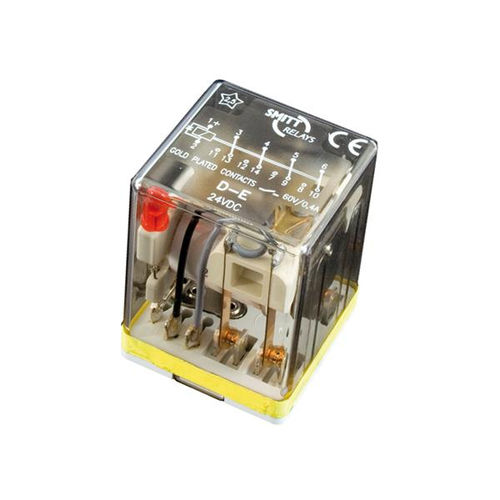 Relé electromecánico 24 Vcc - D-E series - Mors Smitt BV - de potencia / enchufable
