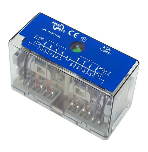 Relé electromecánico DC - KDN series - Mors Smitt BV - de potencia / enchufable / biestable