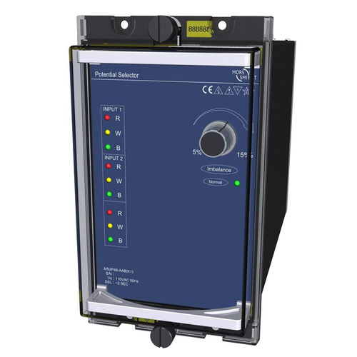Relé de control de ausencia de fases - MS2P48 - Mors Smitt BV - trifásico / para montaje en panel / digital