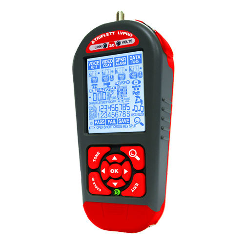 Comprobador de cableado - LVPRO series  - Triplett - de tensión / de impedancia / portátil