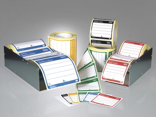 Etiqueta de identificación - 5303 series - Bürkle - adhesiva / de PVC / de PE