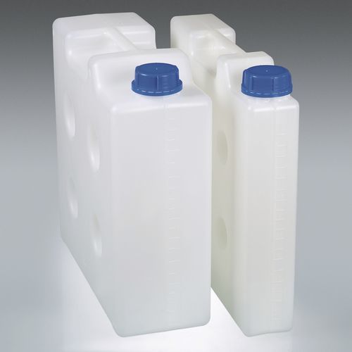 Jerricán de PP - 0435 series - Bürkle - rectangular / compacto