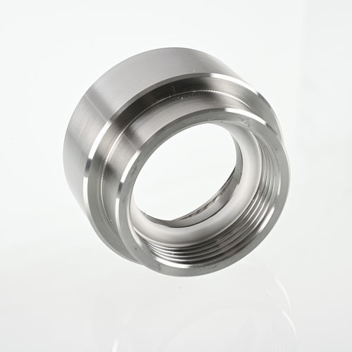Reductor hembra-hembra roscado - 0600-3100 - Bürkle - de acero inoxidable / cilíndrico / de seguridad