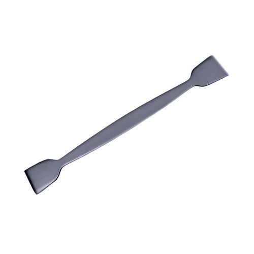 Espátula para laboratorio - 5386-1001 - Bürkle - de acero inoxidable / doble / plana