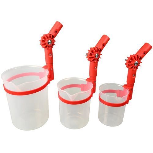 Vaso de precipitados de polipropileno - 5354-0050 - Bürkle - de acero inoxidable