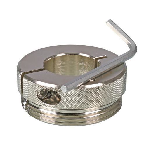 Racor de latón niquelado - 5601-0100 - Bürkle - de rosca / macho / giratorio
