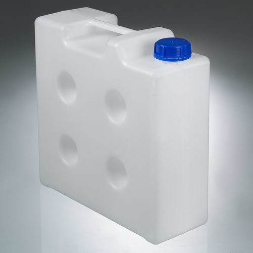 Jerricán de PP - 0435 series - Bürkle - rectangular / compacto