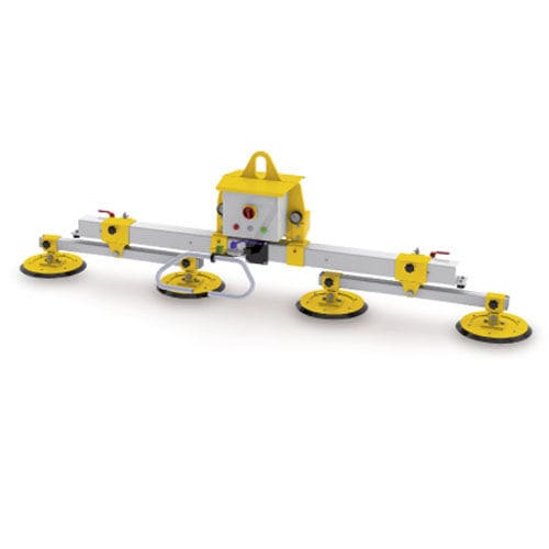 Elevador de ventosas eléctrico - H-4K-1250 - VACU-LIFT Transportsysteme GmbH - monorriel / para chapas de aluminio / de chapas de acero