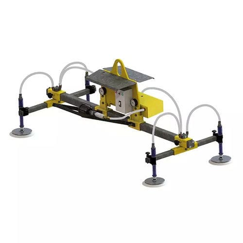 Elevador de ventosas monorriel - H-4Q-1250 P - VACU-LIFT Transportsysteme GmbH - para chapas / horizontal / eléctrico
