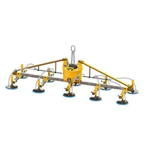Elevador de ventosas monorriel - U250-10Q - VACU-LIFT Transportsysteme GmbH - para chapas / horizontal / ajustable