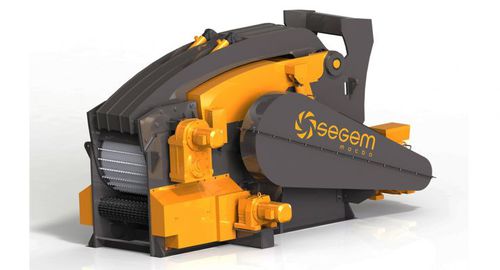 Destrozador de 1 eje - 15 - 85 t/h | L series - SEGEM - para madera
