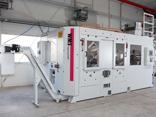 Célula robotizada de desbastado - W30 Twin - WMS-engineering Werkzeuge-Maschinen-Systeme GmbH