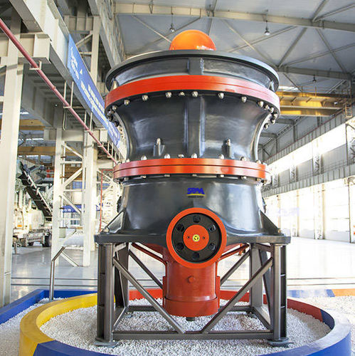 Machacadora de cono hidráulico - HST series - Shibang Industry & Technology Group Co., Ltd. - estacionaria / para material mineral / para piedra caliza