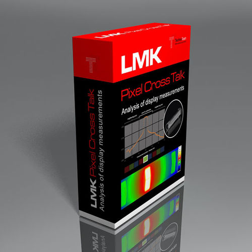 Software de análisis de contraste de píxeles - LMK Pixel crosstalk - TechnoTeam Bildverarbeitung GmbH - para pantallas